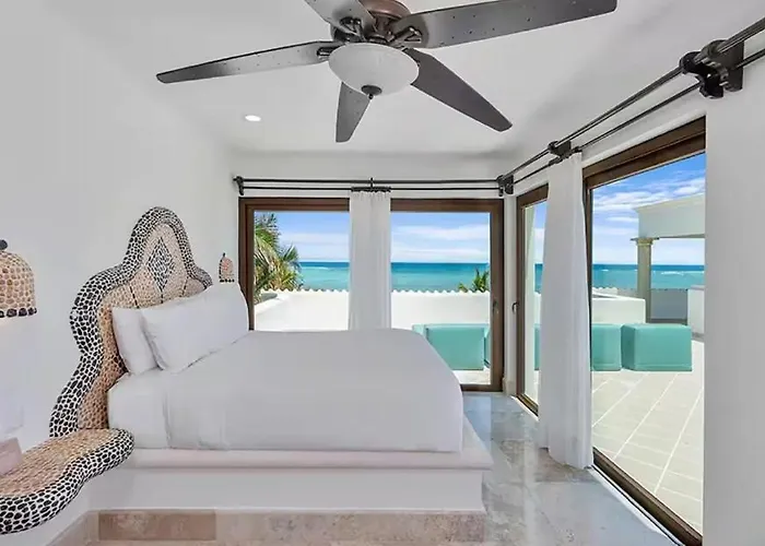 Beachfront Hacienda Soliman Bay Villa Tulum