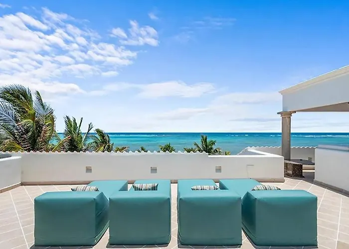 Beachfront Hacienda Soliman Bay Villa