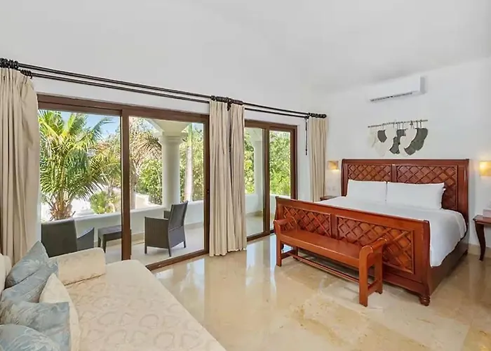 Beachfront Hacienda Soliman Bay Villa