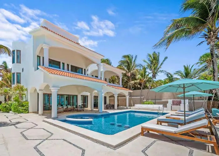 Villa Beachfront Hacienda Soliman Bay Tulum